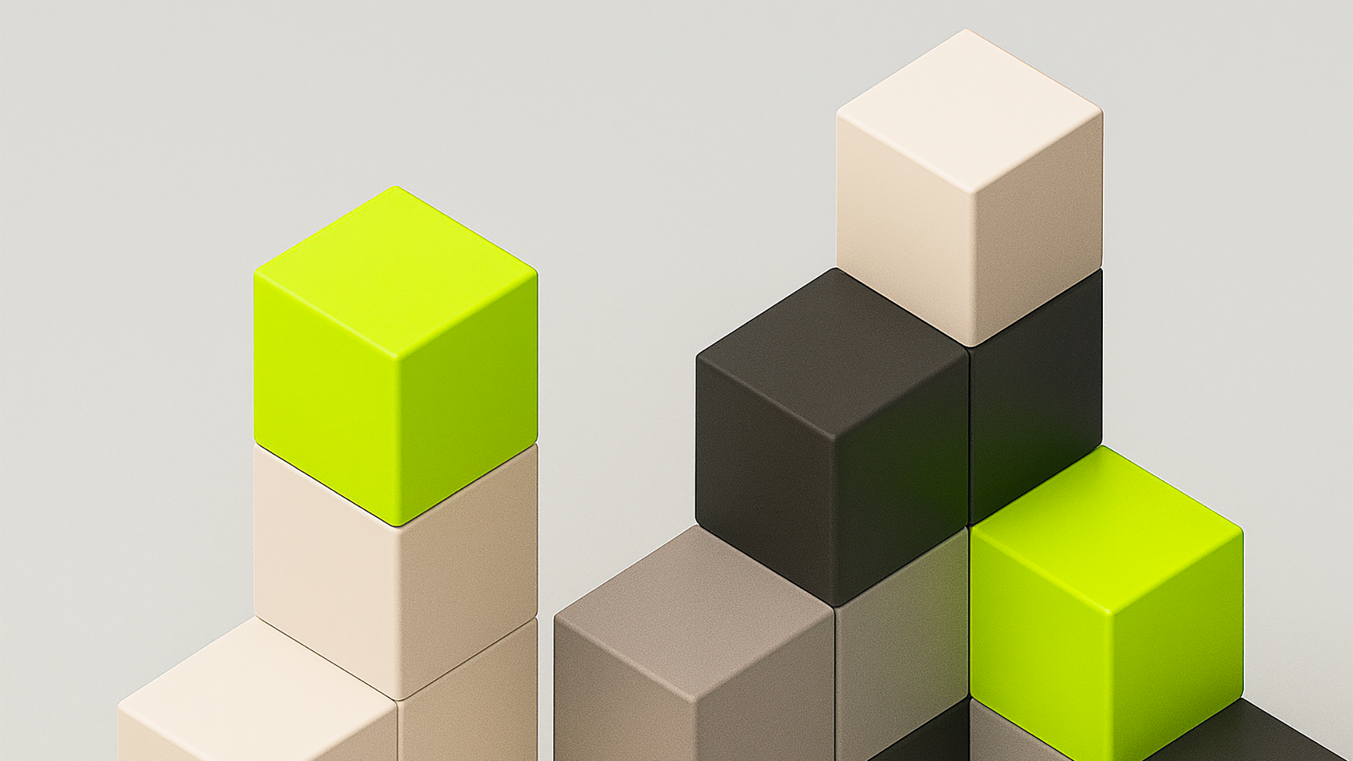 Image of Abstract Cubes