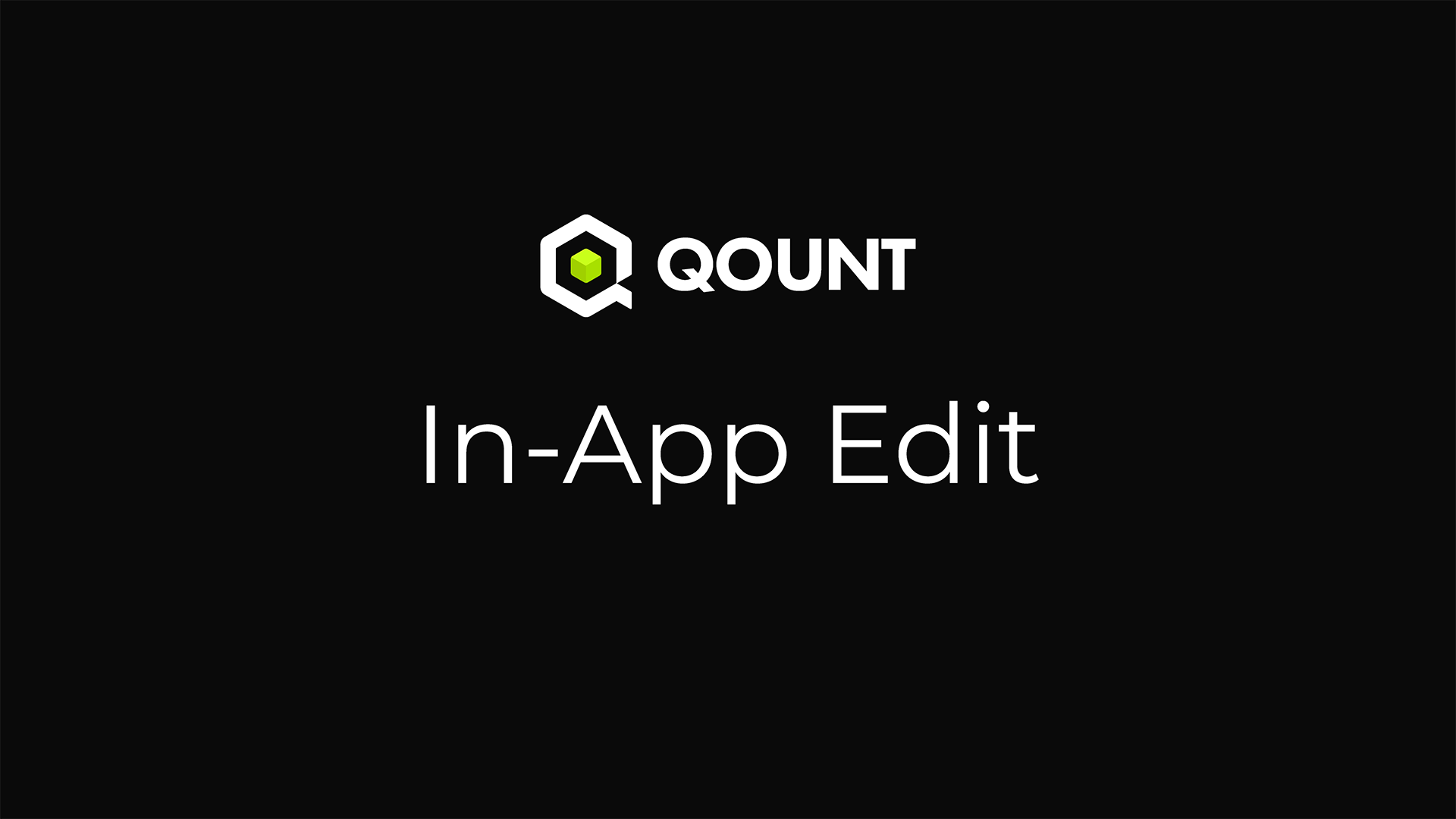 In-App Edit: Edit PDFs Directly Within the Qount Platform