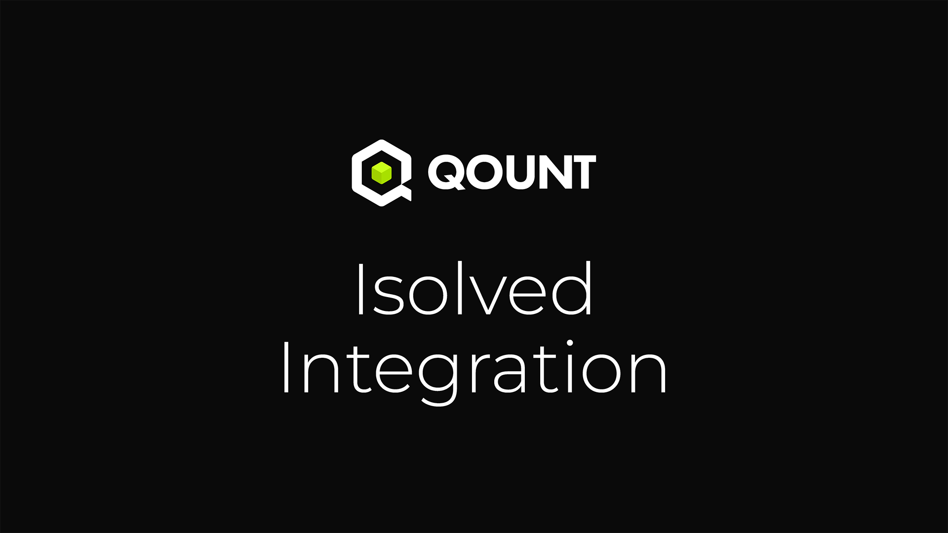 Isolved Integration