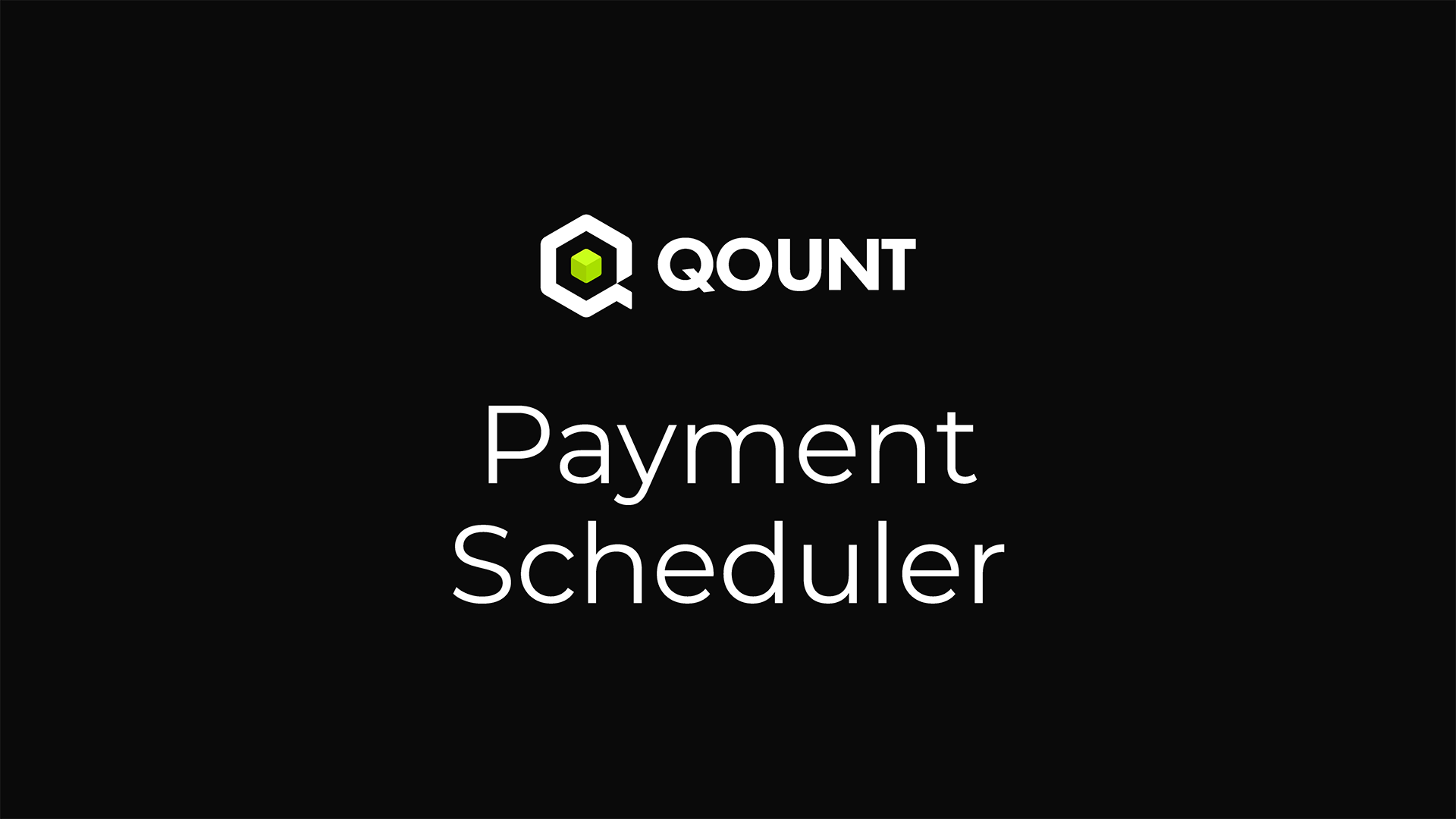 Payment Scheduler