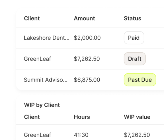 Home-timebilling