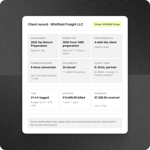 qount-crm-connected-client-record
