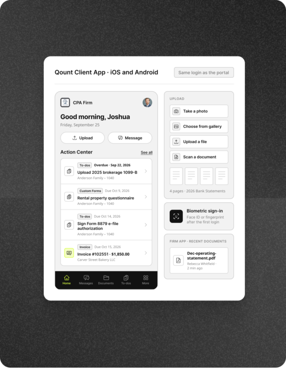 qount-client-experience-mobile-app
